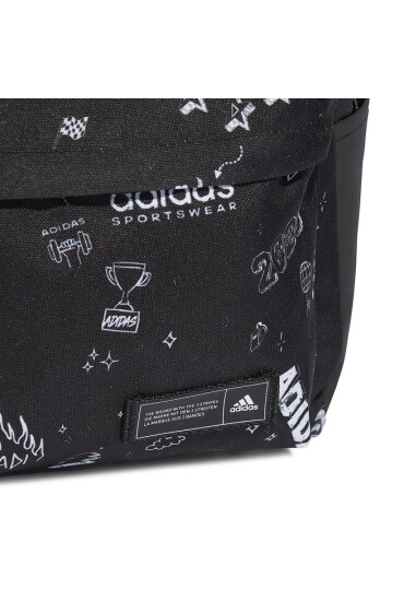 adidas Раница Classic Backpack IJ5632 Black/White - Mera.bg