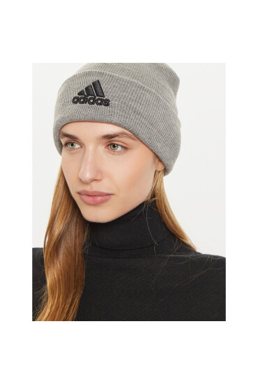 adidas Шапка Logo Beanie IY7665 Сив - Mera.bg