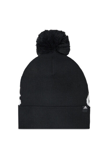 adidas Шапка Pompom H32425 Black/Dgh Solid Grey/White - Mera.bg