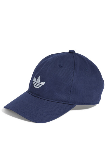 adidas Шапка с козирка adicolor Classic Trefoil JC6030 Тъмносин - Mera.bg