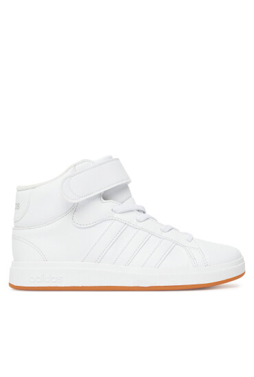 adidas Сникърси Grand Court Mid K JR0803 Бял - Mera.bg