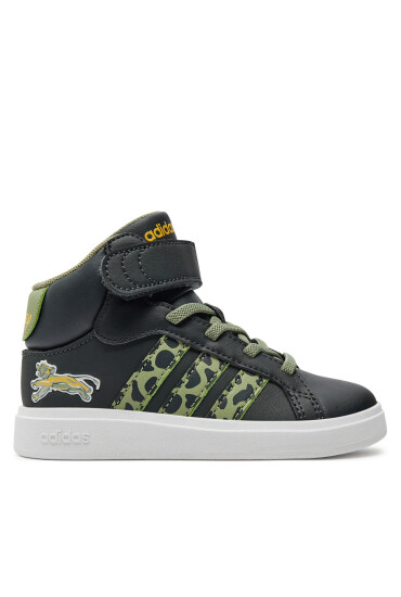 adidas Сникърси Grand Court Mid Lionking K IF4094 Черен - Mera.bg
