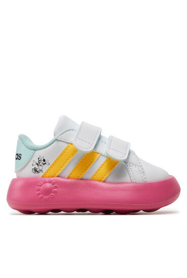 adidas Сникърси Grand Court Minnie Tennis Sportswear Kids ID8018 Бял - Mera.bg