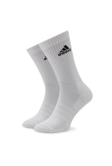 adidas Дълги чорапи Cushioned Crew Socks 3 Pairs HT3446 Бял - Mera.bg