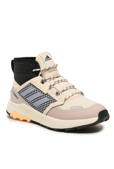 adidas Обувки Terrex Trailmaker Mid RAIN.RDY Hiking Shoes HQ5807 Sand Strata/Silver Violet/Acid Orange - Mera.bg