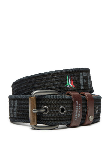 Aeronautica Militare Мъжки колан 242CI293CT3109 Черен - Mera.bg