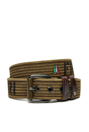 Aeronautica Militare Мъжки колан 242CI293CT3109 Каки - Mera.bg