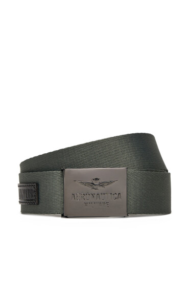 Aeronautica Militare Мъжки колан 251CI299CT3209 Зелен - Mera.bg