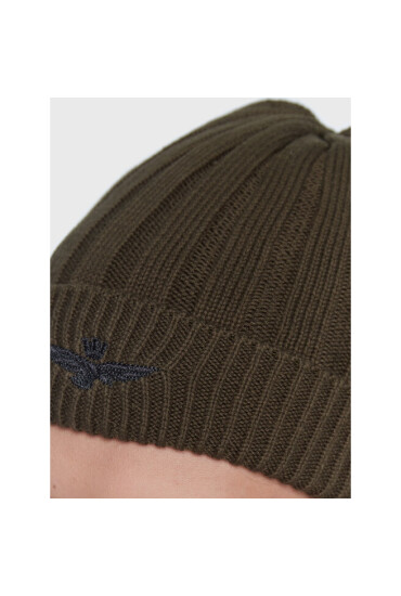 Aeronautica Militare Шапка Cuffia 222CU048L485 Verde Militare 07237 - Mera.bg