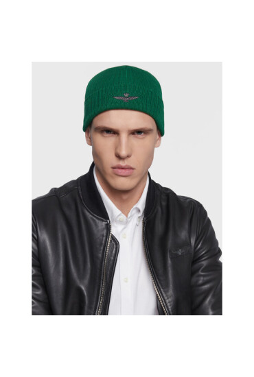 Aeronautica Militare Шапка Cuffia 222CU051L449 Verde Scuro 39273 - Mera.bg