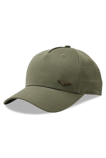 Aeronautica Militare Шапка с козирка 222HA1122CT2848 Verde Militare 07237 - Mera.bg