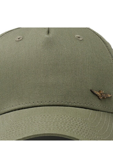 Aeronautica Militare Шапка с козирка 222HA1122CT2848 Verde Militare 07237 - Mera.bg