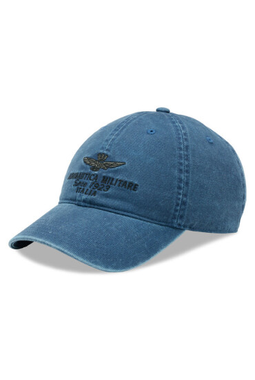 Aeronautica Militare Шапка с козирка 231HA1102CT2476 Blu Navy 08184 - Mera.bg