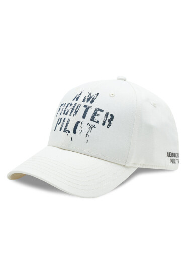 Aeronautica Militare Шапка с козирка 231HA1128CT2261 Bianco Panna 73082 - Mera.bg