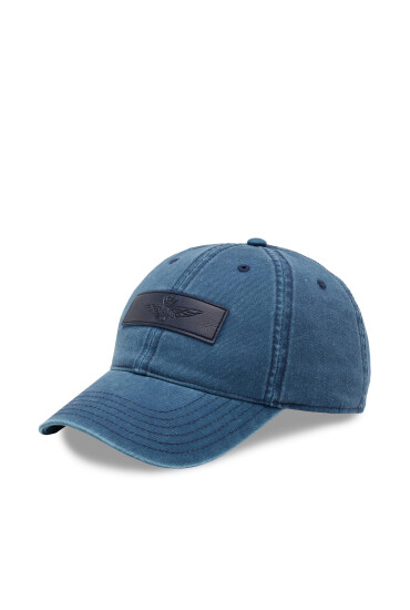 Aeronautica Militare Шапка с козирка 231HA1133CT2476 Blu Navy 08184 - Mera.bg