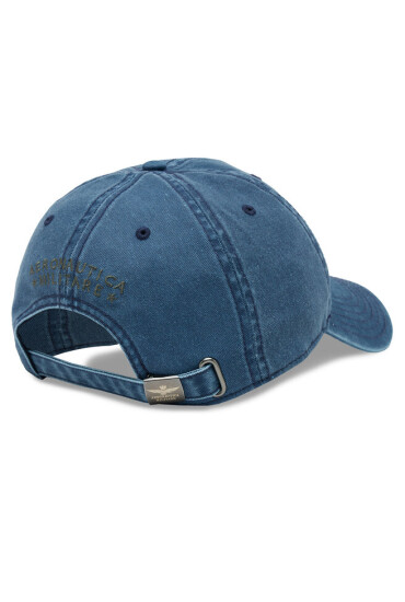Aeronautica Militare Шапка с козирка 231HA1133CT2476 Blu Navy 08184 - Mera.bg