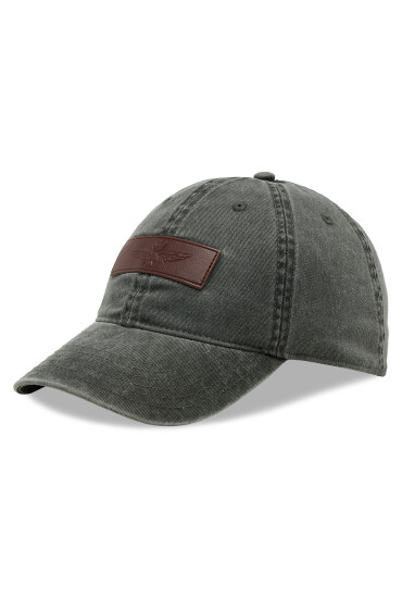 Aeronautica Militare Шапка с козирка 231HA1133CT2476 Jet Black 34300 - Mera.bg