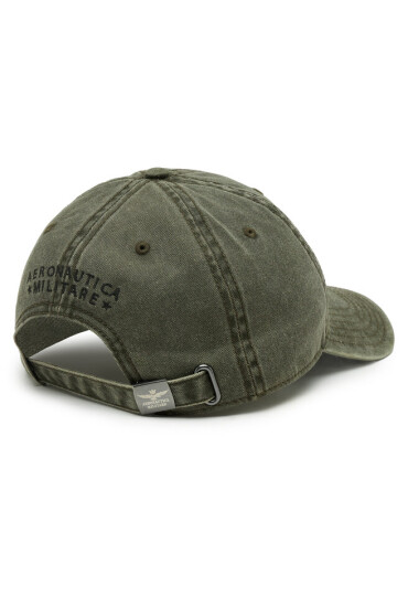 Aeronautica Militare Шапка с козирка 231HA1133CT2476 Verde Militare 07237 - Mera.bg
