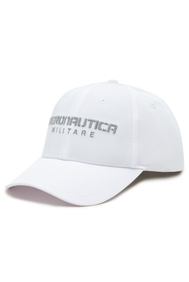 Aeronautica Militare Шапка с козирка 231HA1138CT3105 Бял - Mera.bg