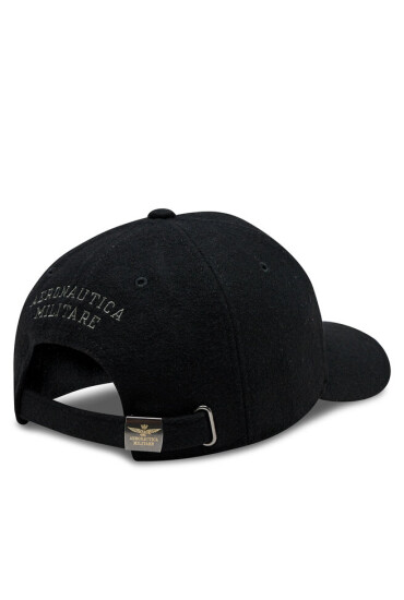 Aeronautica Militare Шапка с козирка 232HA1085CT2333 Jet Black 34300 - Mera.bg