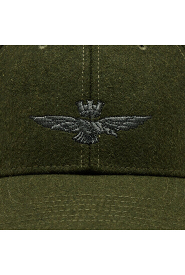 Aeronautica Militare Шапка с козирка 232HA1085CT2333 Verde Militare 07237 - Mera.bg