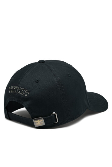 Aeronautica Militare Шапка с козирка 232HA1100CT2848 Jet Black 34300 - Mera.bg