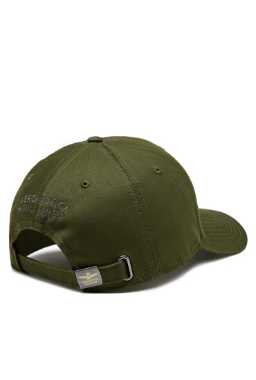 Aeronautica Militare Шапка с козирка 232HA1100CT2848 Verde Militare 07237 - Mera.bg