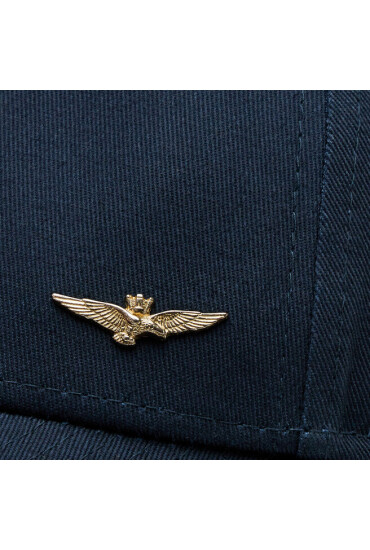 Aeronautica Militare Шапка с козирка 232HA1122CT2848 Blu Navy 08184 - Mera.bg