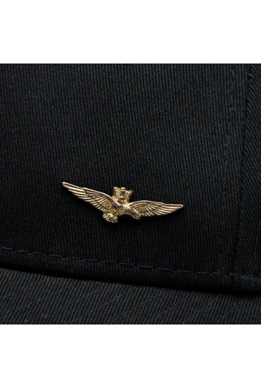 Aeronautica Militare Шапка с козирка 232HA1122CT2848 Jet Black 34300 - Mera.bg