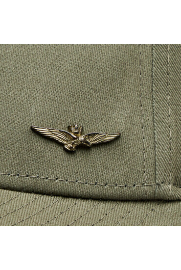 Aeronautica Militare Шапка с козирка 232HA1122CT2848 Verde Militare 07237 - Mera.bg