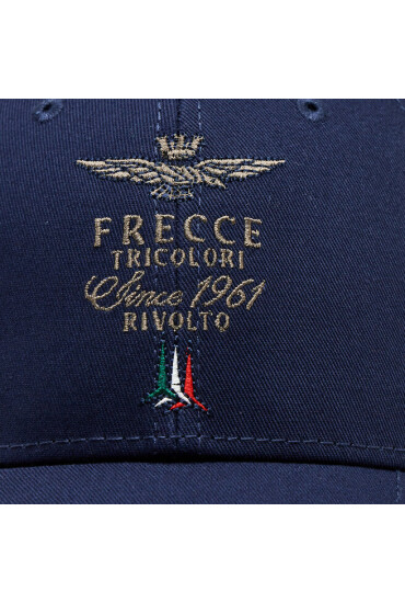 Aeronautica Militare Шапка с козирка 232HA1132CT2261 Blu Navy 08184 - Mera.bg