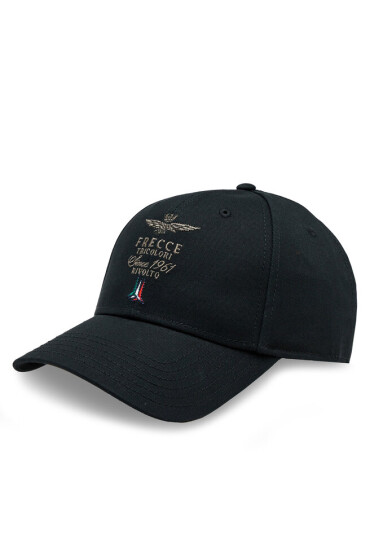 Aeronautica Militare Шапка с козирка 232HA1132CT2261 Jet Black 34300 - Mera.bg