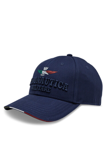 Aeronautica Militare Шапка с козирка 232HA1136CT2261 Blu Navy 08347 - Mera.bg
