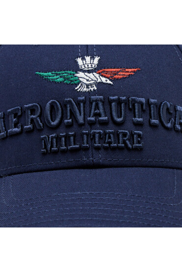 Aeronautica Militare Шапка с козирка 232HA1136CT2261 Blu Navy 08347 - Mera.bg