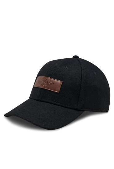 Aeronautica Militare Шапка с козирка 232HA1147CT2333 Jet Black 34300 - Mera.bg