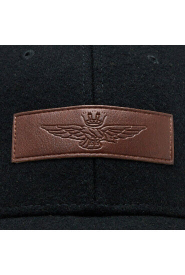 Aeronautica Militare Шапка с козирка 232HA1147CT2333 Jet Black 34300 - Mera.bg