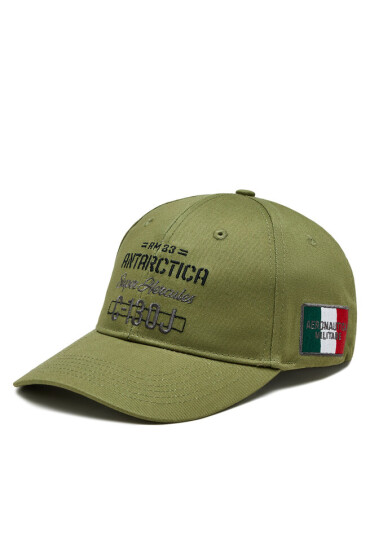 Aeronautica Militare Шапка с козирка 232HA1151CT2859 Verde Militare 07237 - Mera.bg