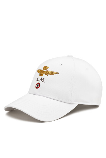 Aeronautica Militare Шапка с козирка 241HA1100CT2848 Бял - Mera.bg