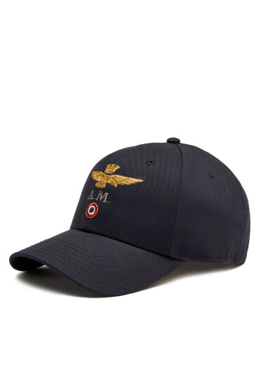 Aeronautica Militare Шапка с козирка 241HA1100CT2848 Тъмносин - Mera.bg