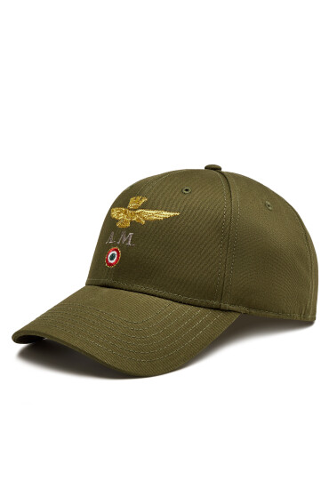 Aeronautica Militare Шапка с козирка 241HA1100CT2848 Каки - Mera.bg