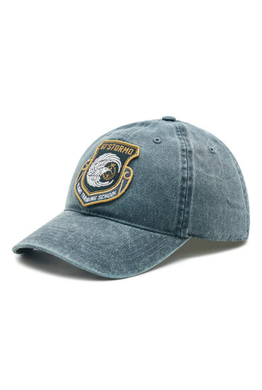 Aeronautica Militare Шапка с козирка 231HA1127CT2476 Blu Black 08346 - Mera.bg