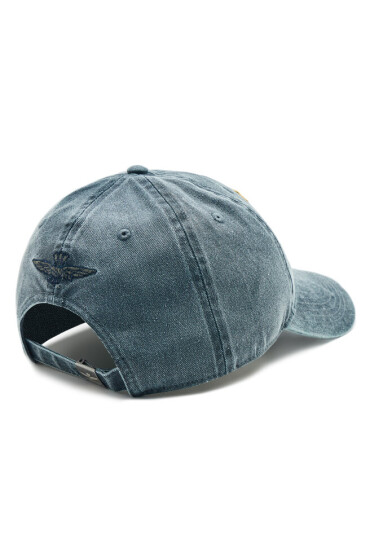 Aeronautica Militare Шапка с козирка 231HA1127CT2476 Blu Black 08346 - Mera.bg