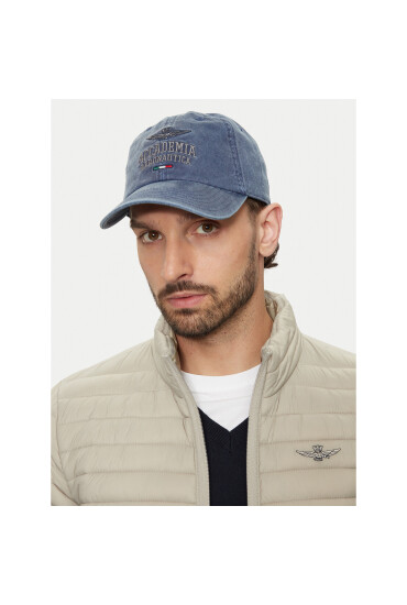 Aeronautica Militare Шапка с козирка Cappellino 242HA1180CT3249 Тъмносин - Mera.bg