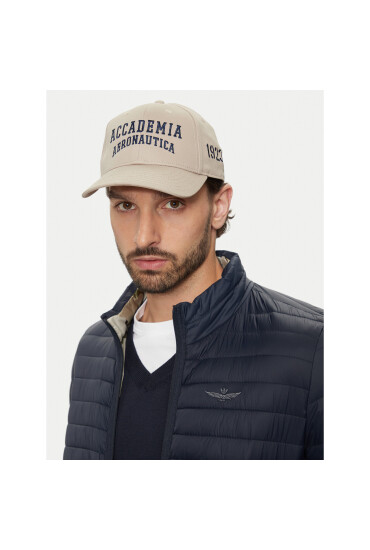 Aeronautica Militare Шапка с козирка Cppellino 242HA1181CT2848 Бежов - Mera.bg