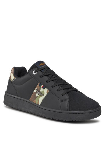 Aeronautica Militare Сникърси 232SC211CT3226 Black/Green Camouflage 94451 - Mera.bg