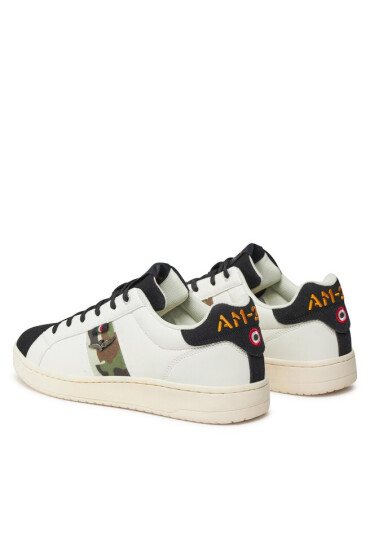 Aeronautica Militare Сникърси 232SC211CT3226 Off White/Green Camouflage 94452 - Mera.bg