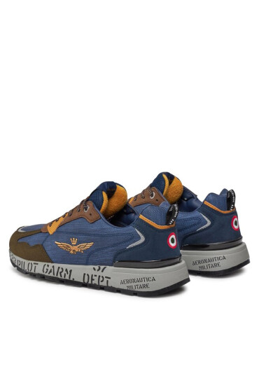 Aeronautica Militare Сникърси 232SC214CT3228 Blu/Dark Grey 94456 - Mera.bg
