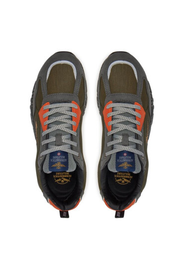 Aeronautica Militare Сникърси 232SC214CT3228 Blu/Green/Grey 94455 - Mera.bg