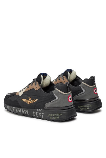 Aeronautica Militare Сникърси 232SC214CT3228 Черен - Mera.bg