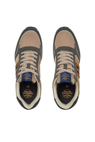 Aeronautica Militare Сникърси 232SC258CT3222 Sand/Grey 94450 - Mera.bg